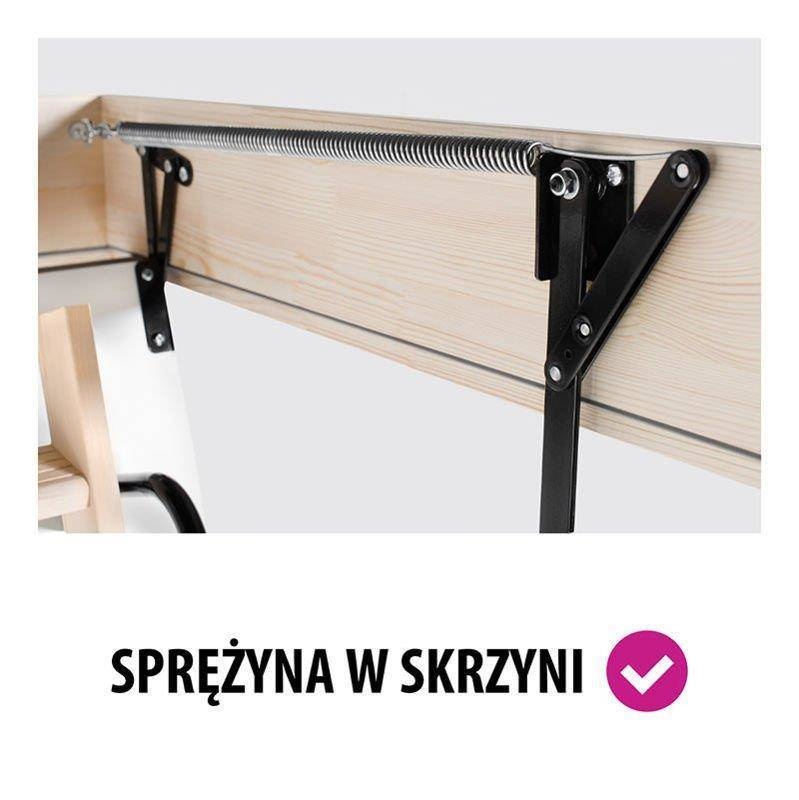 Schody strychowe MAGNETIC NEO STEP Prima 60x120