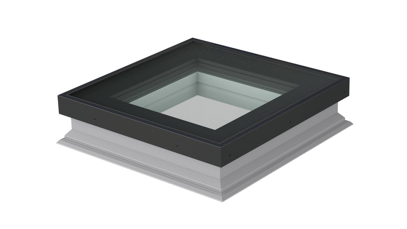 Okno do dachu płaskiego Fakro DXW DW6 80x80
