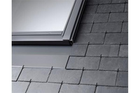 Kołnierz do okna dachowego Velux EDL MK04 0000 RAL 7043 78x98 do płaskich pokryć dachowych - wyprzedaż