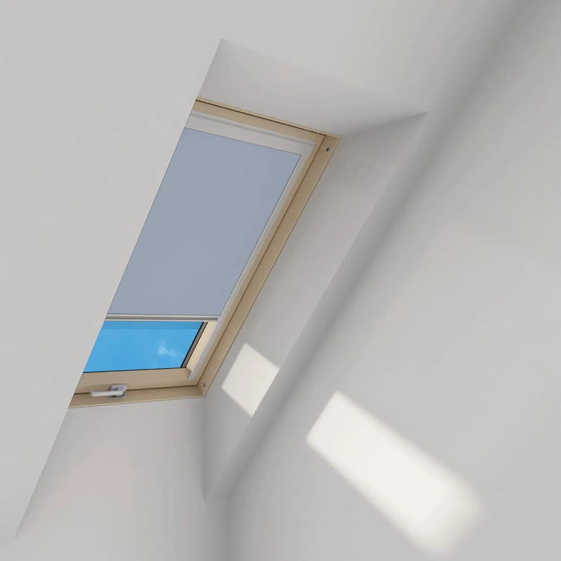 Roleta wewnętrzna do okna dachowego Fakro ARP Z-W/014 55x98 rozpraszająca elektryczna