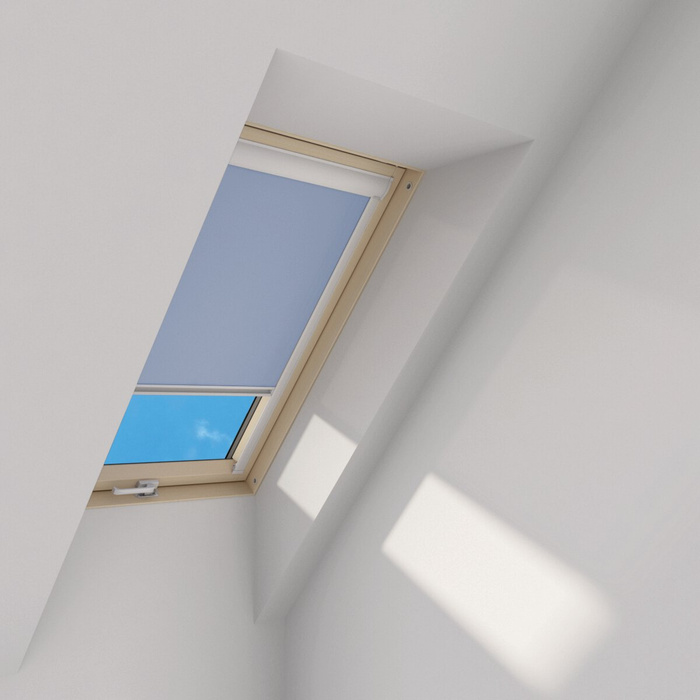 Roleta wewnętrzna do okna dachowego Fakro ARP/014 134x98 rozpraszająca manualna