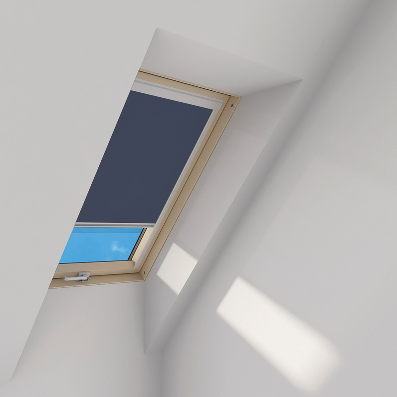 Roleta wewnętrzna do okna dachowego Fakro ARP Z-W/251 78x98 rozpraszająca elektryczna