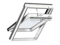 Okno dachowe Velux GGU PK06 0066 RAL 7043 30 94x118 3-szybowe drewniano-poliuretanowe