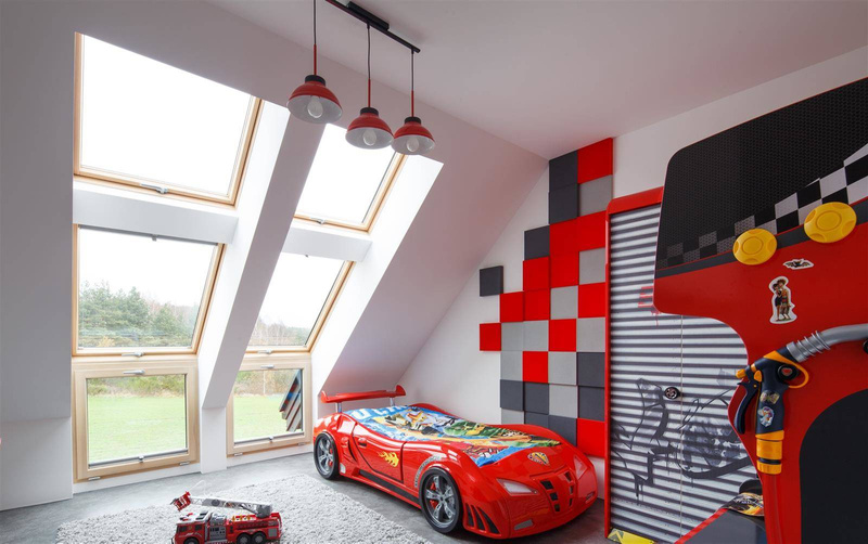 Okno dachowe ROTO Designo R79 K Standard PVC 54x118 3-szybowe