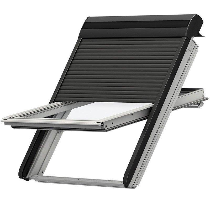 Roleta zewnętrzna do okna dachowego Velux SML MK12 0000S 78x180 elektryczna