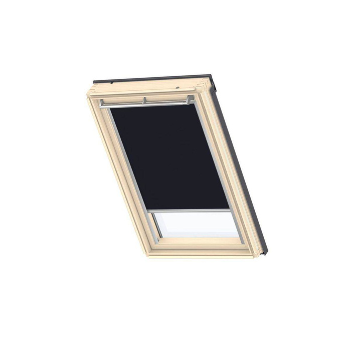 Roleta wewnętrzna do okna dachowego Velux DKL S08 1025S 114x140 zaciemniająca manualna 