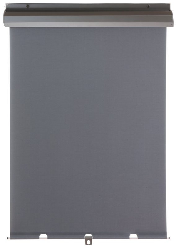 Markiza zewnętrzna do okna dachowego Fakro AMZ/092 RAL 7022 94x118 manualna