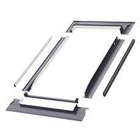 Kołnierz do okna dachowego Fakro ESV-AX00 RAL 7016 66x98 do pokryć płaskich