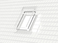 Kołnierz do okna dachowego Velux ELX CK01 0000 RAL 7043 55x70 do wymiany okien