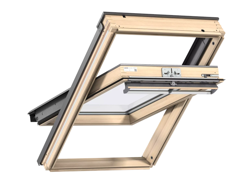 Okno dachowe Velux GGL UK10 3070 134x160 2-szybowe drewniane