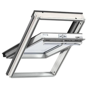 Okno dachowe VELUX GGU CK04 0070 55x98 2-szybowe drewniano-poliuretanowe - wyprzedaż
