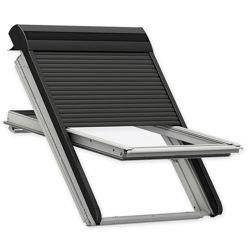 Roleta zewnętrzna do okna dachowego Velux SML FK06 0100S 66x118 elektryczna