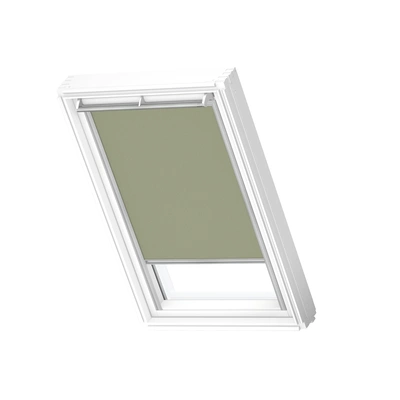 Roleta wewnętrzna do okna dachowego VELUX DKY BK04 4902S 47x98 zaciemniająca manualna