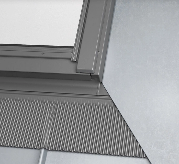 Kołnierz do okna dachowego ROOFLITE+ SSX M6A 78x118 do pokryć na rąbek stojący