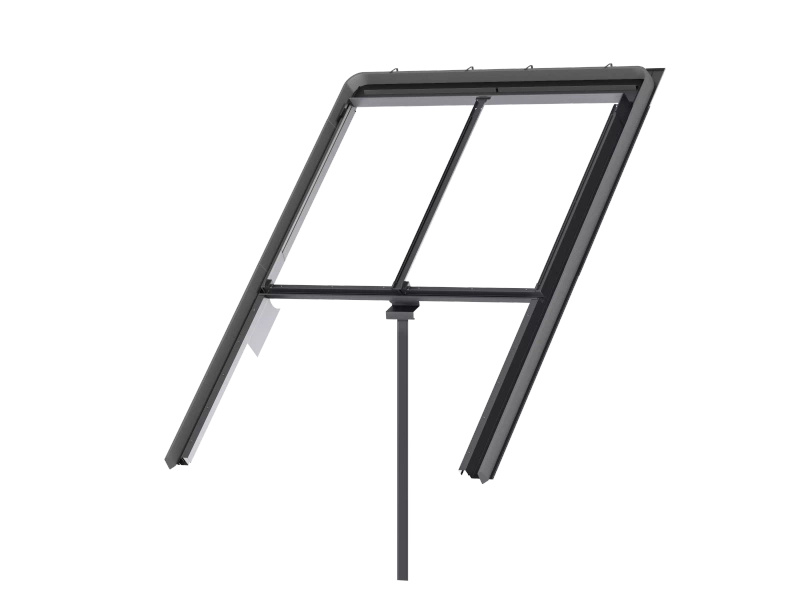 Kołnierz do okna dachowego kolankowego Velux EFS MK08 0022E RAL 7043 78x140 kombi