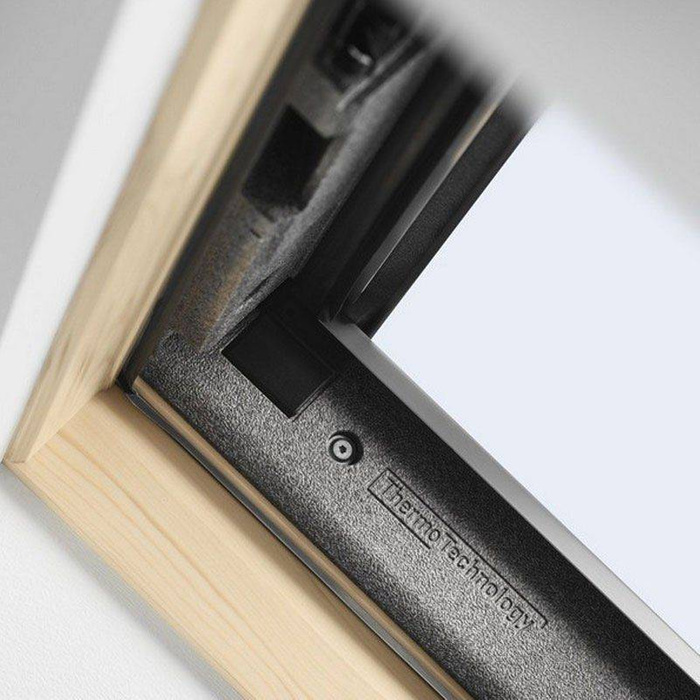 Zestaw okno dachowe VELUX GLL MK08 1061B 3-szybowe + kołnierz EDW 0000 falisty 78x140