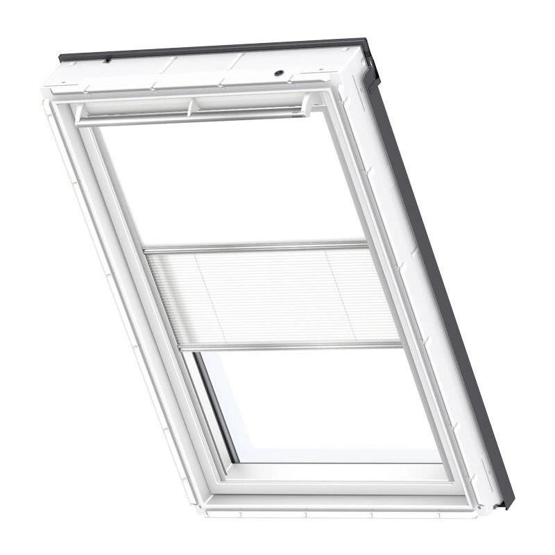 Roleta wewnętrzna do okna dachowego VELUX DFD FK04 0705S 66x98 zaciemniająco-plisowana