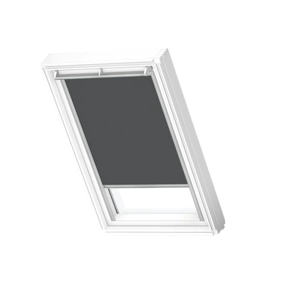 Roleta wewnętrzna do okna dachowego VELUX DKY B04 4904S 47x98 zaciemniająca manualna