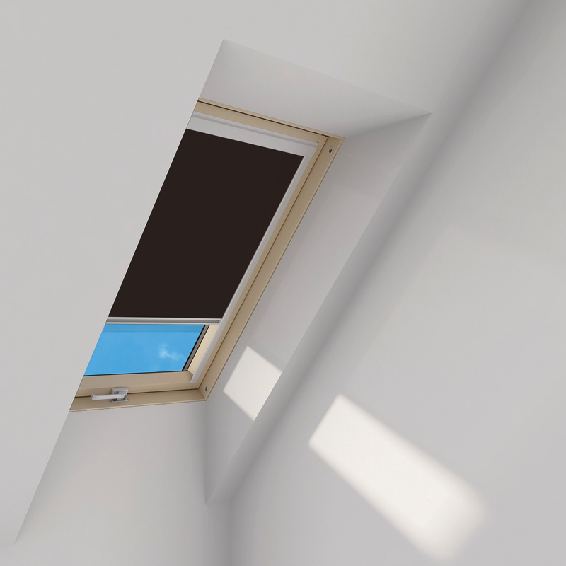 Roleta wewnętrzna do okna dachowego Fakro ARP Z-W/220 114x118 rozpraszająca elektryczna