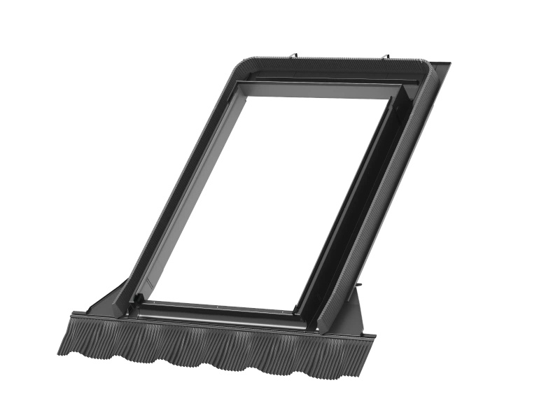 Kołnierz do okna dachowego Velux EW PK04 0000 RAL 7043 94x98 do wymiany okien