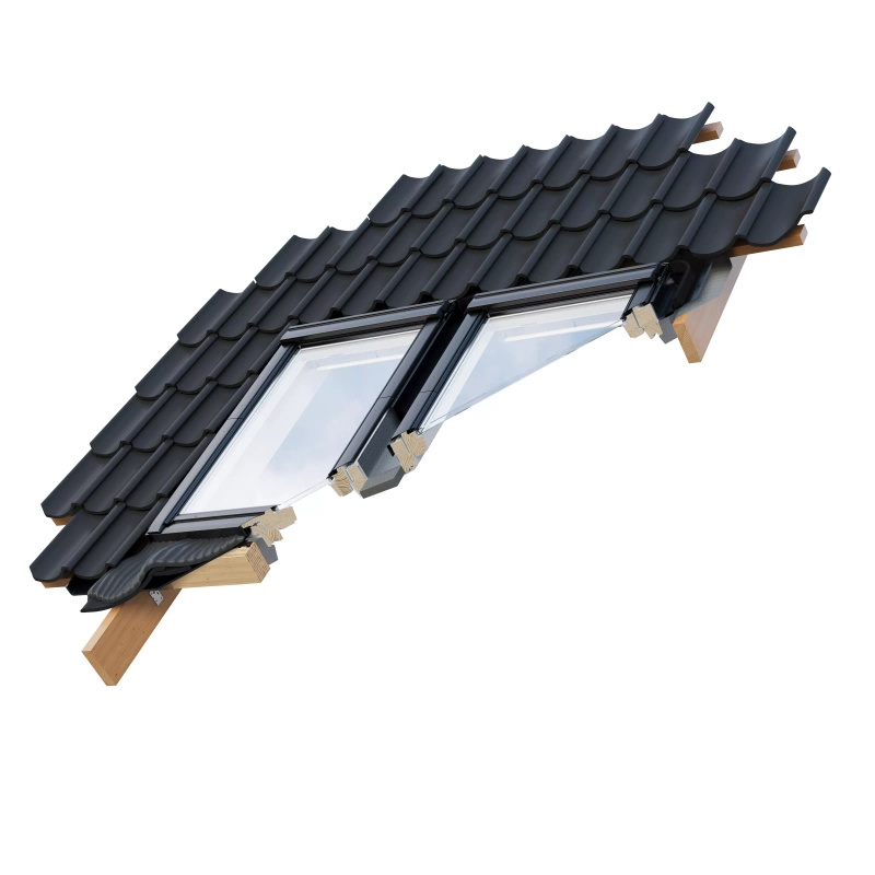 Kołnierz do okna dachowego Velux EKW FK04 4021E3 66x98 do pokryć wysokoprofilowanych