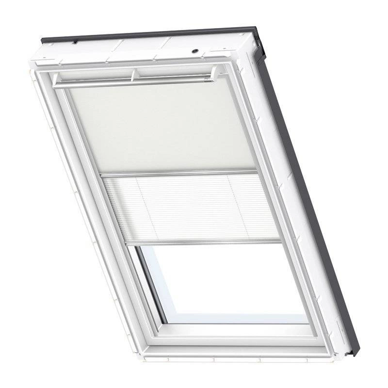 Roleta wewnętrzna do okna dachowego VELUX DFD MK08 0705S 78x140 zaciemniająco-plisowana