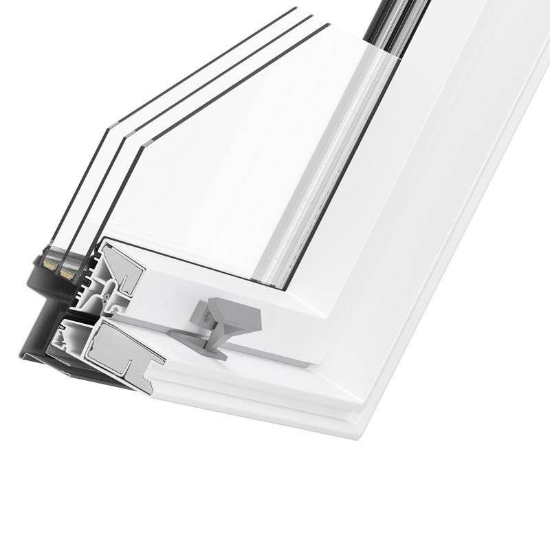 Zestaw okno dachowe MAGNETIC NEO APY M8A B1500 + kołnierz TFX falisty 3-szybowe RAL 7043 78x140