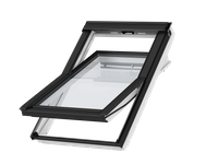 Okno dachowe Velux GLU MK08 0561B 78x140 3-szybowe drewniano-poliuretanowe czarne