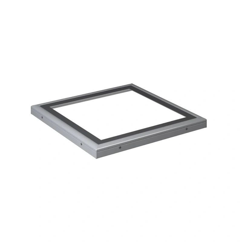 Okno do dachu płaskiego Rooflite+ FRF B600 80x80 3-szybowe nieotwierane