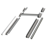 Moduł do okna dachowego pionowych Fakro KDV-T RAL 7022 78x235 do pokryć falistych