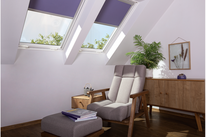 Okno dachowe Fakro PTP-V U41 ABMX RAL 7016 78x140 3-szybowe