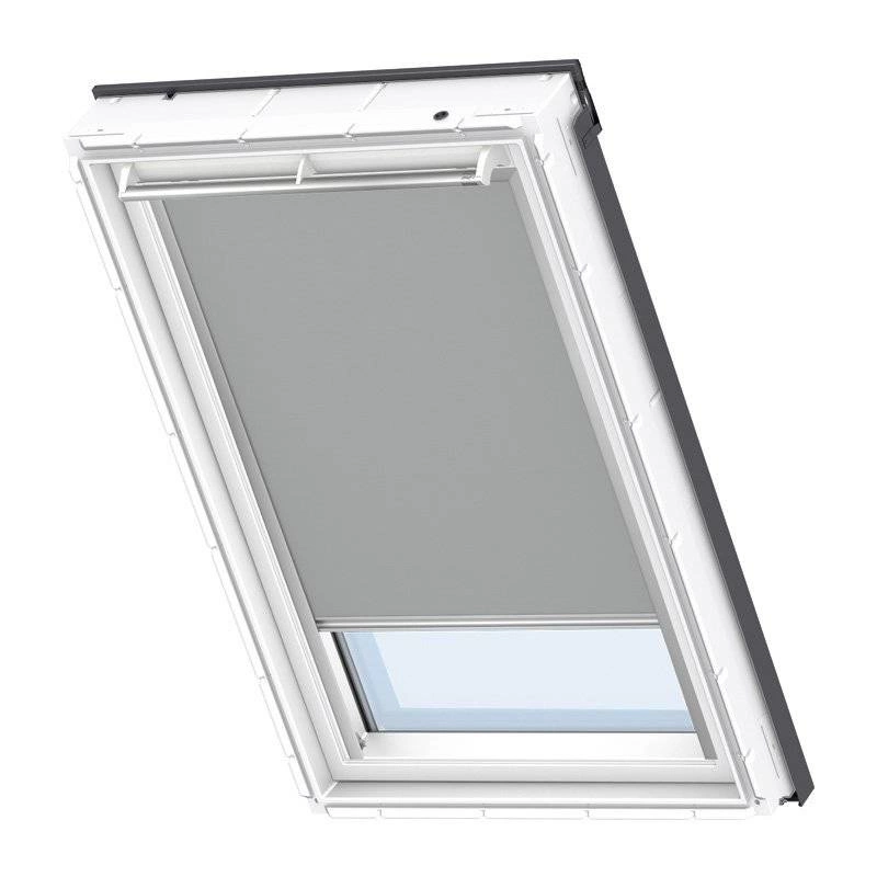 Roleta wewnętrzna do okna dachowego VELUX DSL CK02 0705S 55x78 zaciemniająca solarna