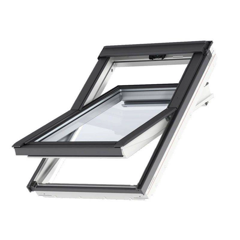 Okno dachowe VELUX GLU 0061 MK06 78x118 3-szybowe +  kołnierz EDZ 1000 zestaw