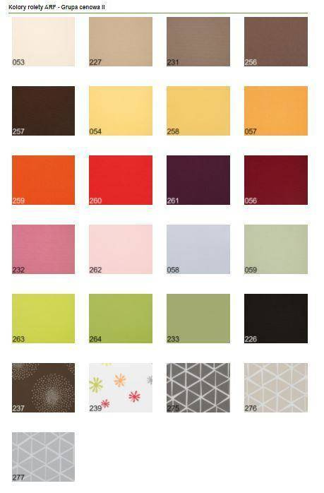 Roleta wewnętrzna do okna dachowego Fakro ARF Z-W/226 78x118 zaciemniająca elektryczna