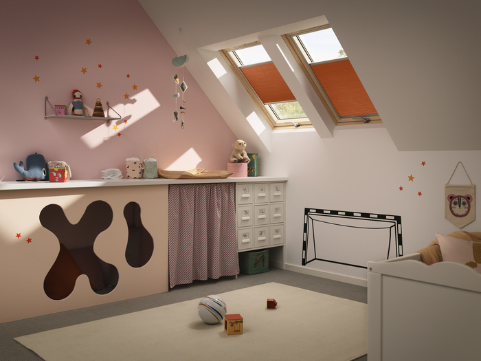 Okno dachowe Velux GLL MK08 1061B RAL 7043 78x140 3-szybowe drewniane
