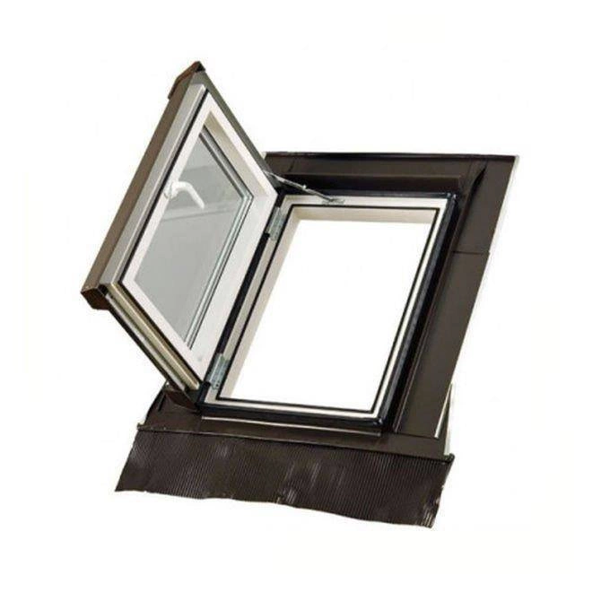 Wyłaz SKYFENS SKYLIGHT LOFT Termo RAL 8019 55x78