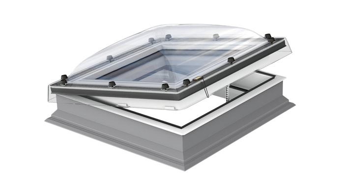 Okno do dachu płaskiego Fakro DEC-C U8(VSG) 60x60 4-szybowe