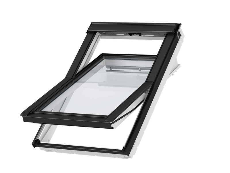 Okno dachowe Velux GLU MK08 0561 78x140 3-szybowe drewniano-poliuretanowe czarne