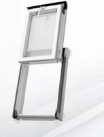 Wyłaz dachowy OKPOL IGWX E2 PVC 2-szybowy 55x78