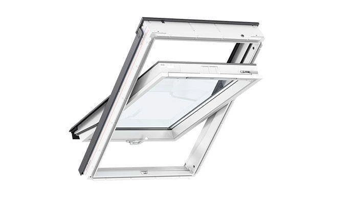 Okno dachowe VELUX GLU FK08 0051 66x140 2-szybowe drewniano-poliuretanowe