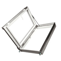 Okno dachowe wyłazowe Fakro PWP/L U5 RAL 7022 66x78 3-szybowe PVC