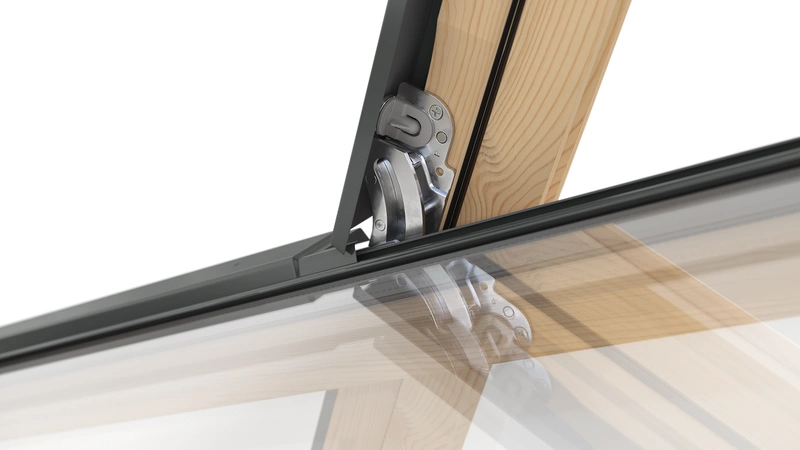 Okno dachowe MAGNETIC NEO DPY M4A B900 RAL 7043 78X98 2-szybowe drewniane