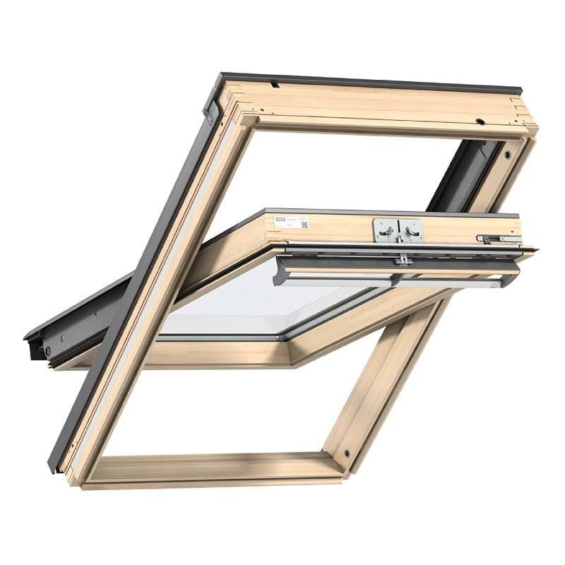 Okno dachowe VELUX GGL MK06 3070 78x118 2-szybowe drewniane - wyprzedaż