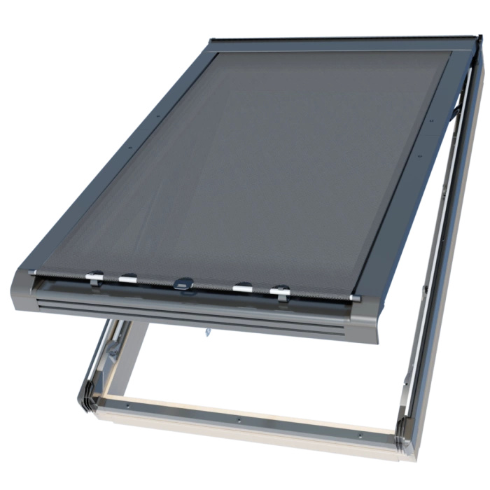 Markiza zewnętrzna podczapkowa do okien dachowych Okpol AMW 114x160 manualna