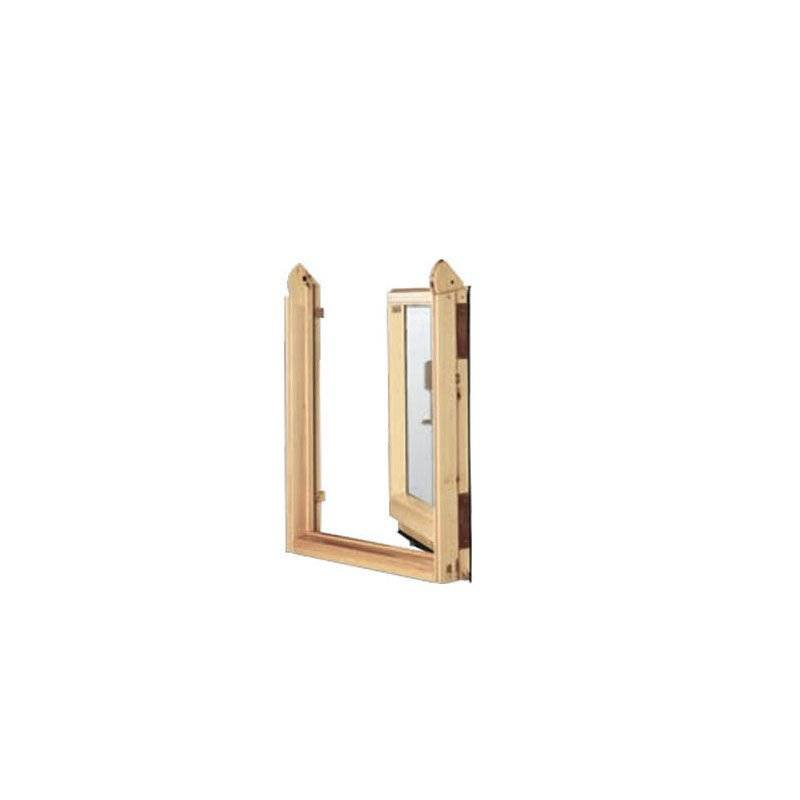 Balkon dachowy VeluxVEA M35 3065 78x109 3-szybowe drewniane dół