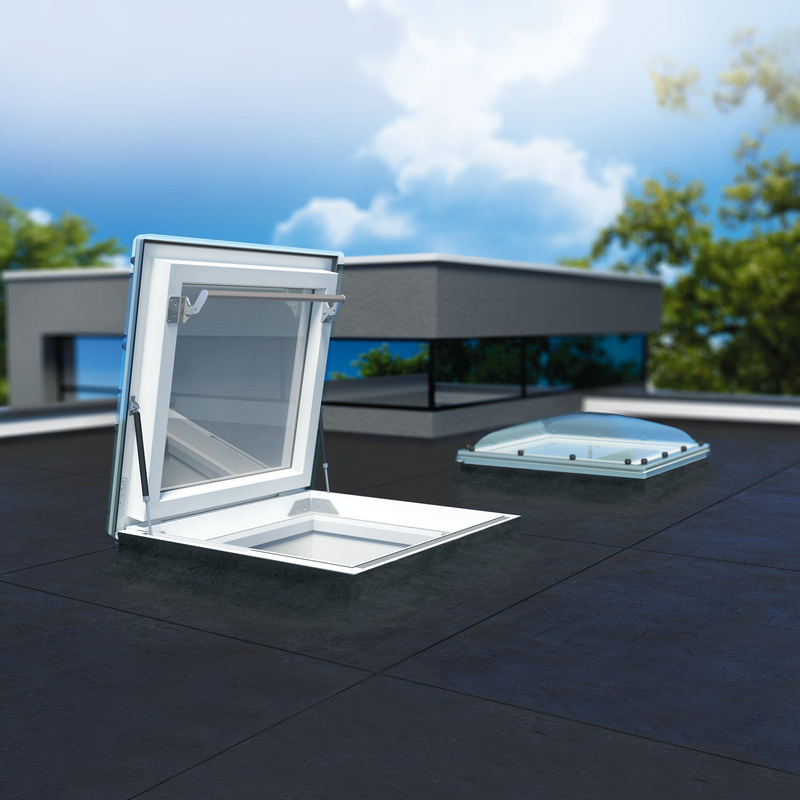 Okno do dachu płaskiego Fakro DRC-C P2 90x120 2-szybowe