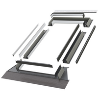 Kołnierz do okna dachowego Fakro EHU-A RAL 7022 ATF 78x118 do pokryć wysokoprofilowanych