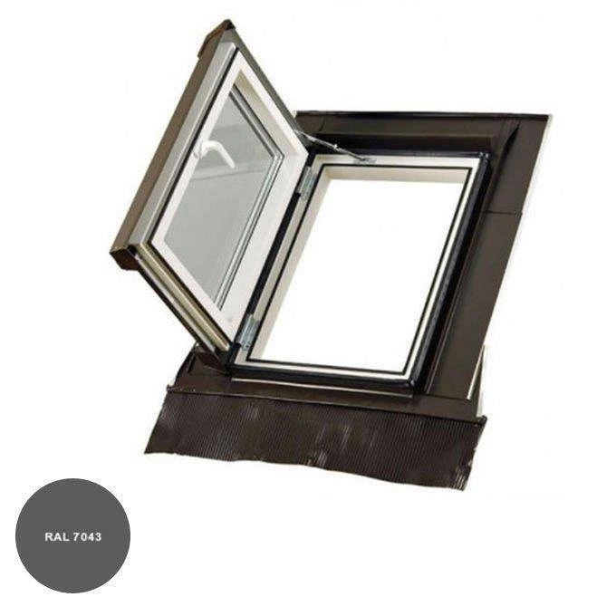 Wyłaz SKYFENS SKYLIGHT LOFT Termo RAL 8019 45x73