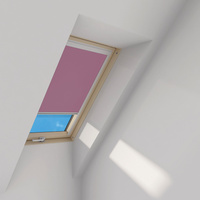 Roleta wewnętrzna do okna dachowego Fakro ARP Z-W/250 114x140 rozpraszająca elektryczna