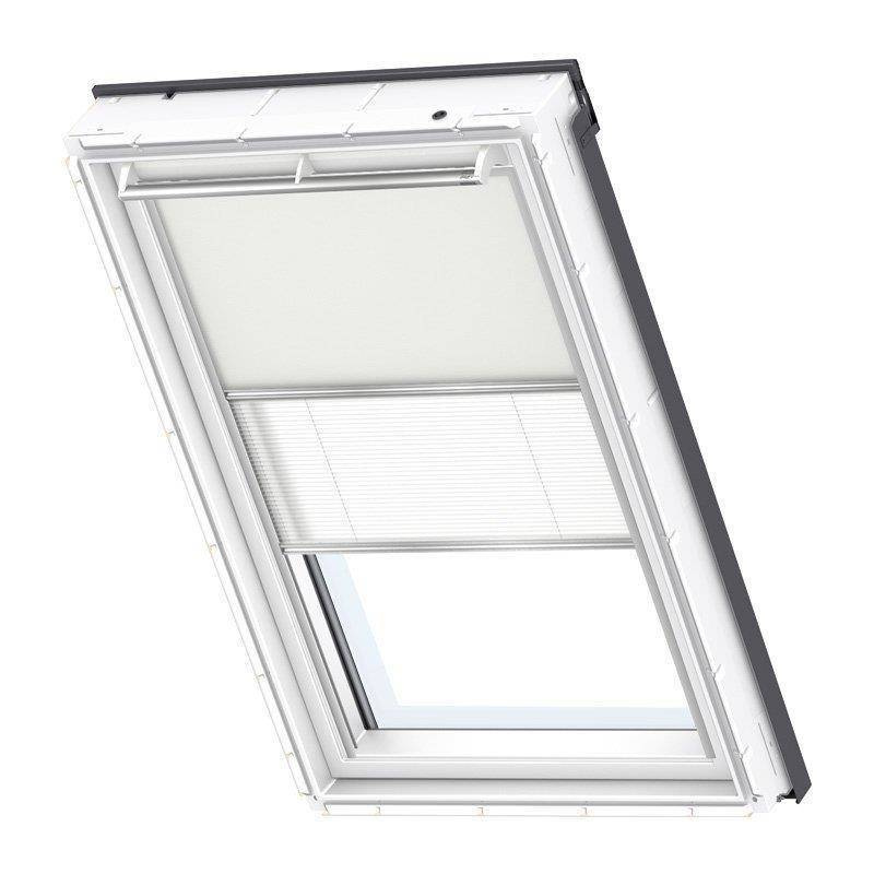 Roleta wewnętrzna do okna dachowego Velux DFD FK08 4559S 66x140 zaciemniająco-plisowana